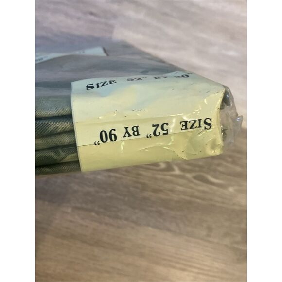 Sultan’s Linens Vinyl Tablecloth 52” x 90” Green Fruit Floral Flannel Back NEW - Picture 7 of 10